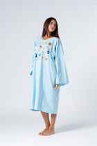 Midi Light Fellahy Galabeya Linen