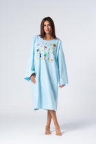 Midi Light Fellahy Galabeya Linen