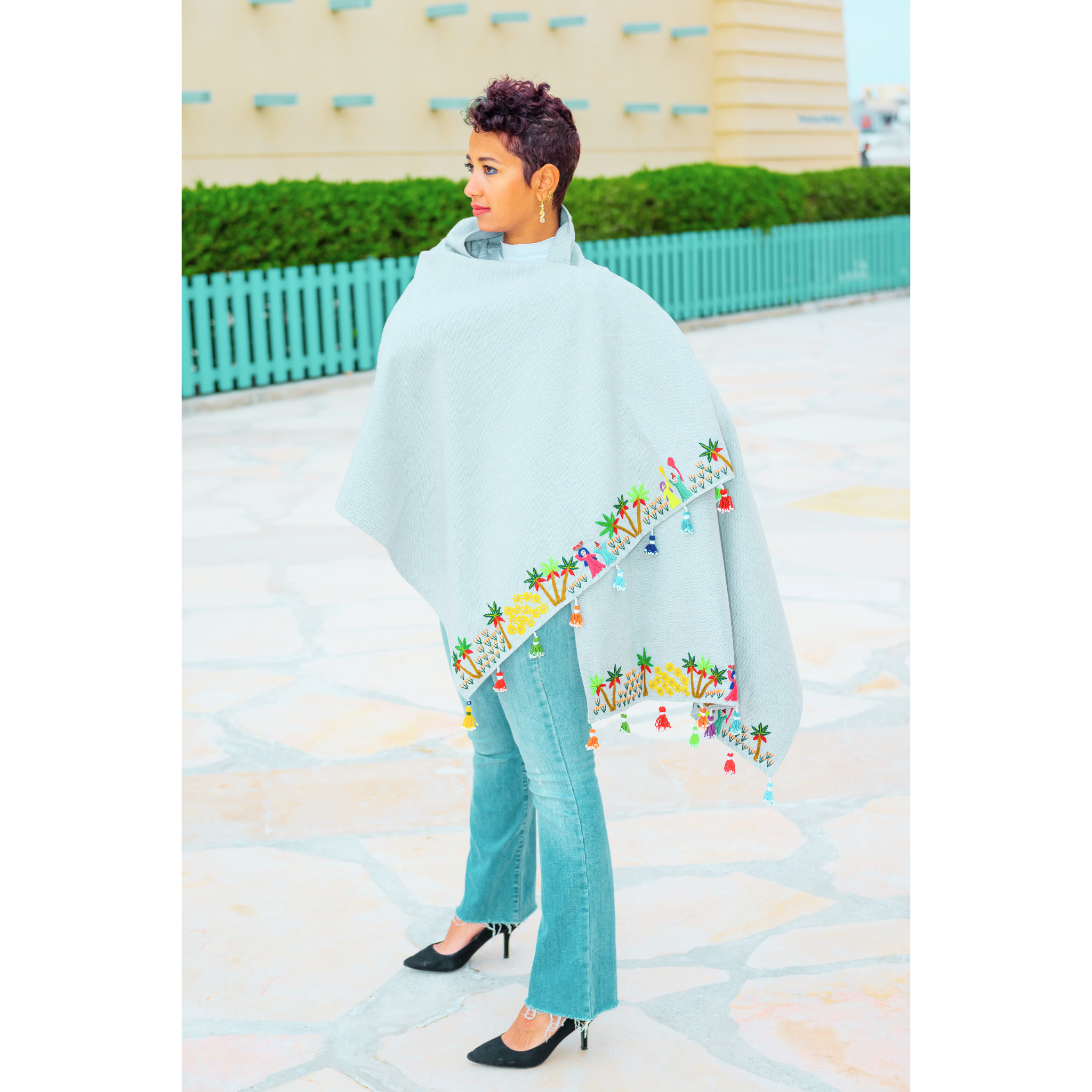 Classic Warm Fellahy Shawl