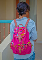 Light Canvas Backpack Large