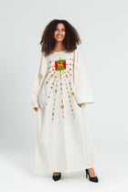 Light Siwa Sun Galabeya Linen