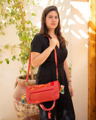 Vintage Leather Bag Small Sinai