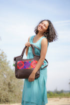 Vintage Leather Bag Small Sinai