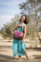 Vintage Leather Bag Small Sinai