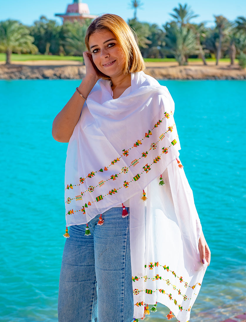 Siwa Three Lines Shawl