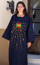 Light Siwa Sun Galabeya Linen