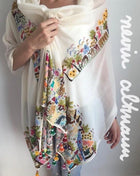 J-Line Cotton Shawl