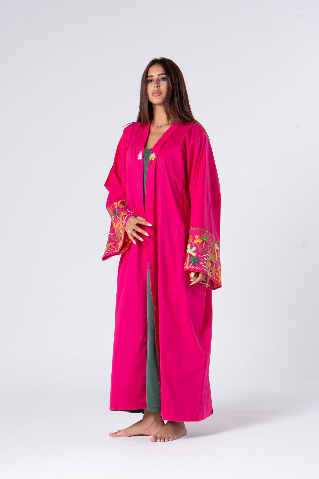 Limited Edition Fellahy Plam Kaftan Cotton