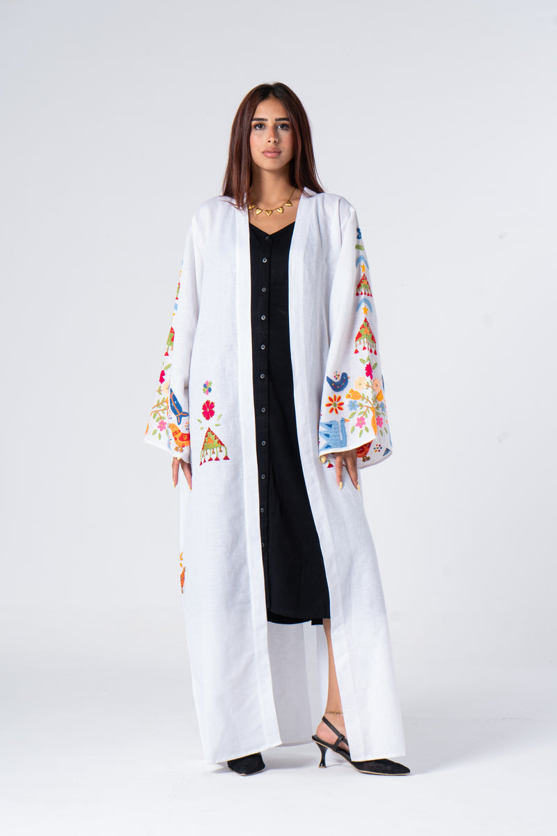 Limited Edition Asfoora Kaftan - Linen