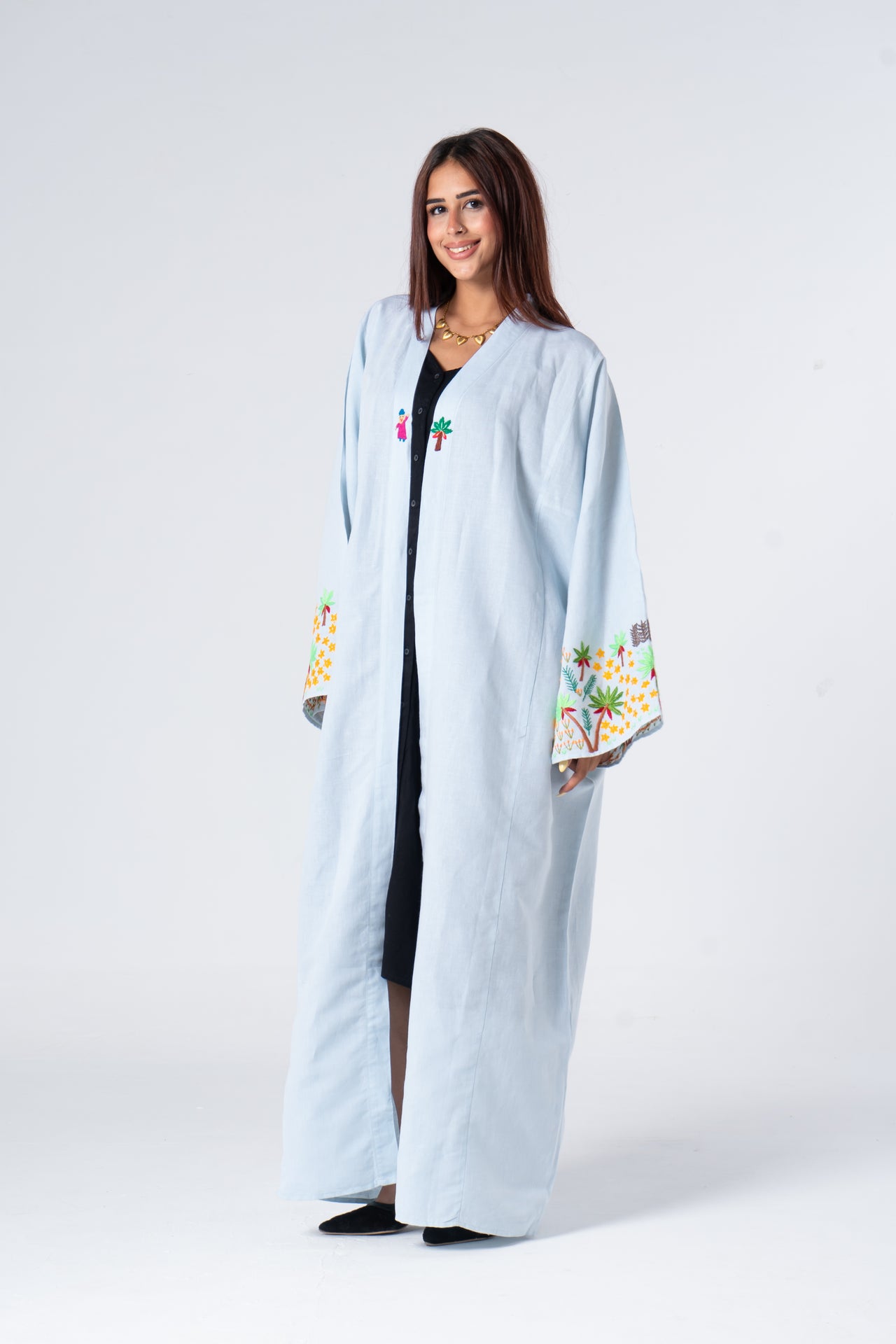 Fellahy Plam Kaftan Linen