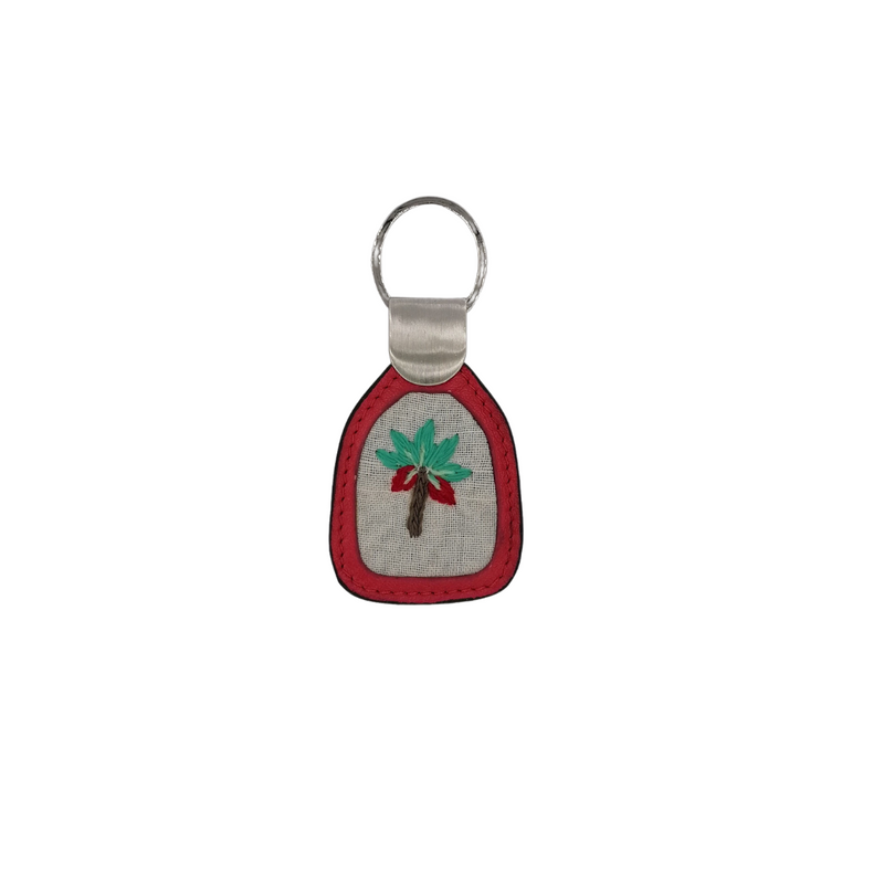 Genuine Leather Keychain - Palm