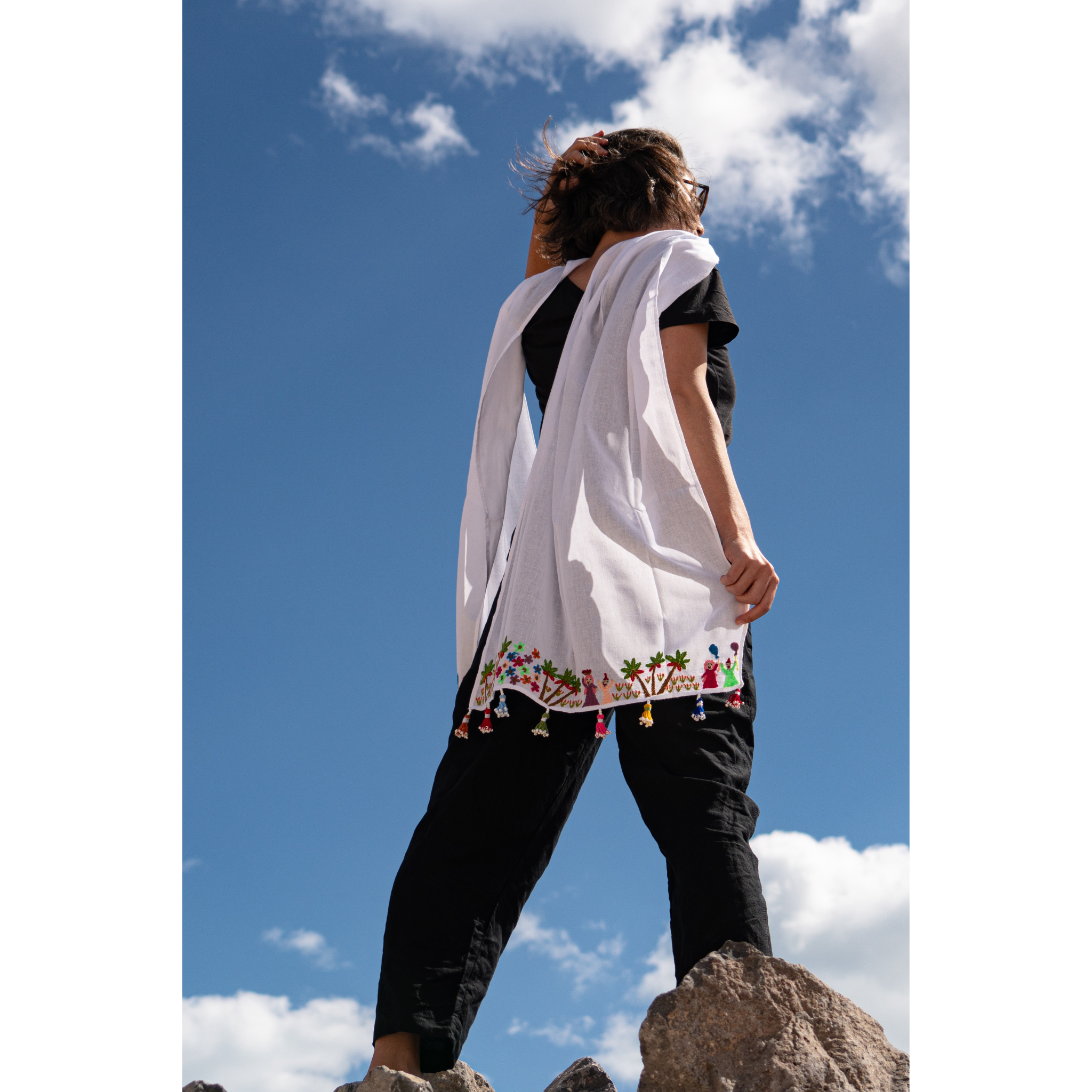 Medium Classic Fellahy Shawl