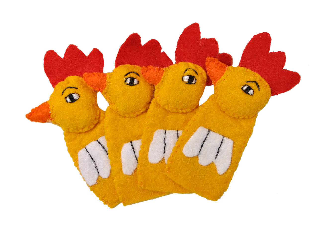 Finger Puppets: Chicken