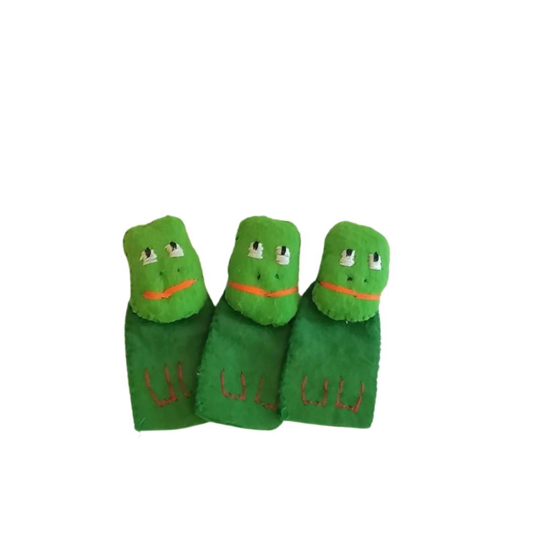Finger Puppets: Frog