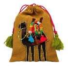 Beads Pouch Camel