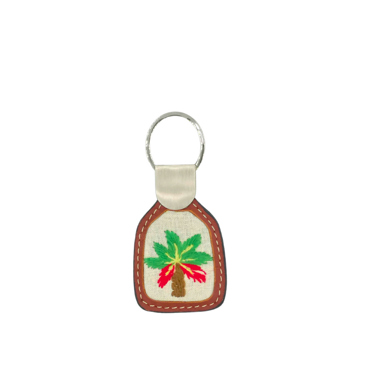 Genuine Leather Keychain - Palm