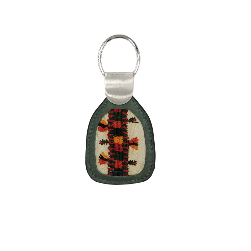 Genuine Leather Keychain - Siwa