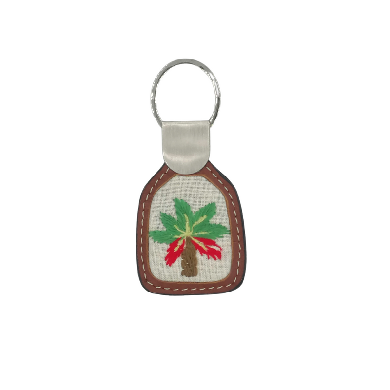 Genuine Leather Keychain - Palm