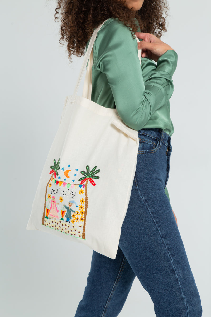 Ramadan Fabric Tote