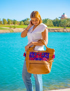 Vintage Leather Bag Large Sinai