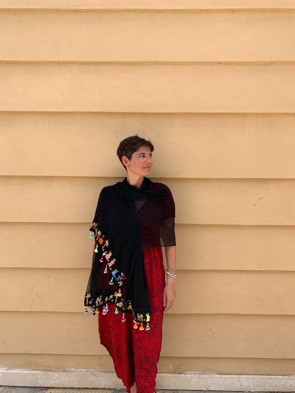 Classic Fellahy Shash Shawl